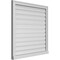 Ekena Millwork Vertical Surface Mount PVC Gable Vent: Functional, w/ 2"W x 2"P Brickmould Sill Frame, 34"W x 34"H GVPVE34X3403SF - alternate 5